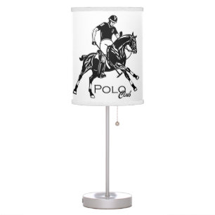 equestrian polo sport club table lamp