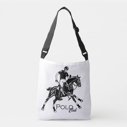 equestrian polo sport crossbody bag