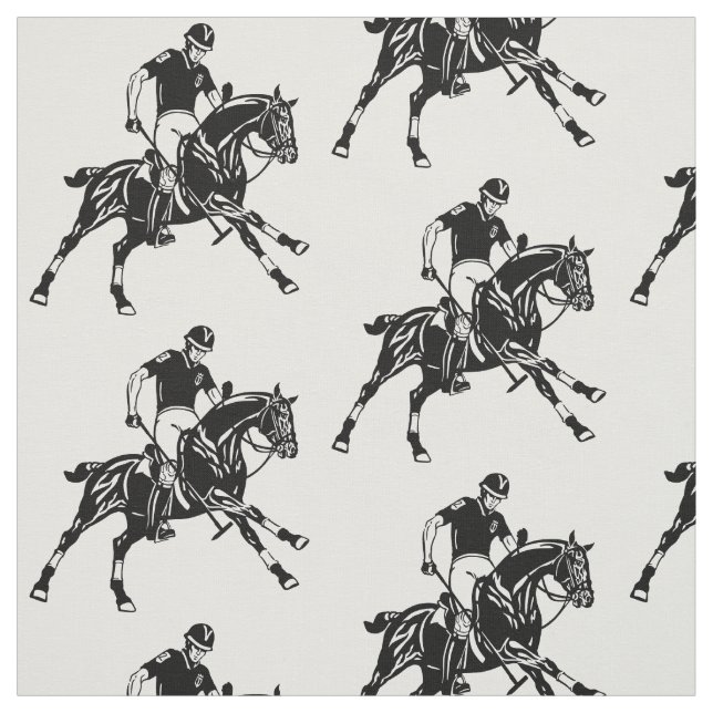 equestrian polo sport fabric (Swatch)
