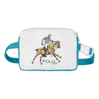 equestrian polo sport waist bag