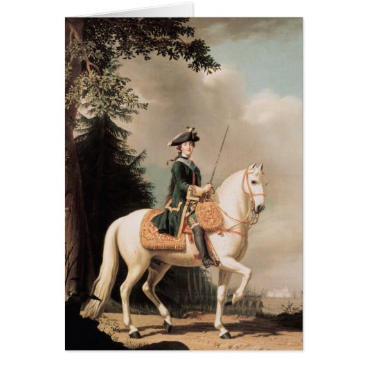 Equestrian Portrait of Catherine II (Front)