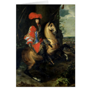 Equestrian Portrait of Louis XIV