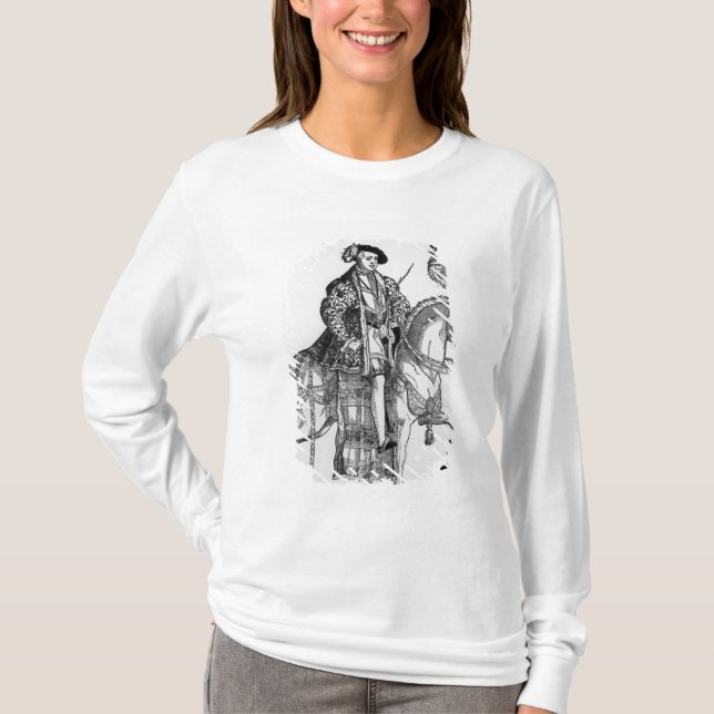 Equestrian Portrait of Philip II  of Spain T-Shirt (Front)
