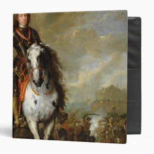 Equestrian Portrait of Prince Eugene 3 Ring Binder