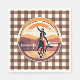 Equestrian Rider Napkins
