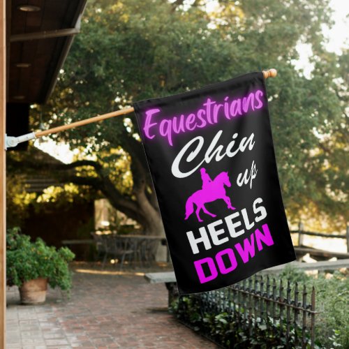 Equestrian Riding Quotes  House Flag