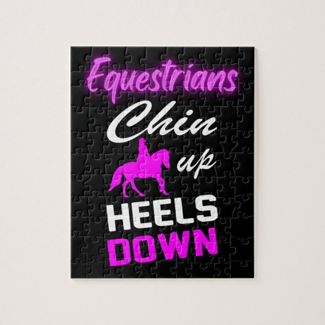 Equestrian Riding Quotes  Jigsaw Puzzle (Vertical)