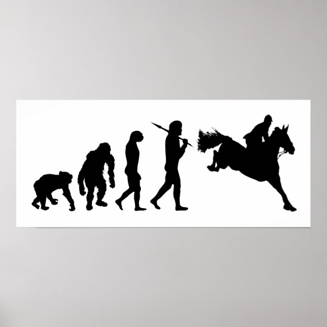 Equestrian Show Jumping riders gift ideas Poster (Front)