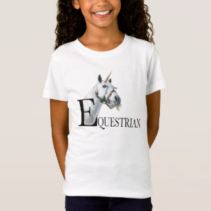 Equestrian side eye unicorn  T-Shirt 
