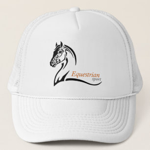 equestrian sport trucker hat