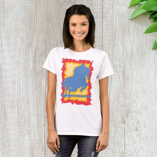 Equestrian Stamp T_Shirt