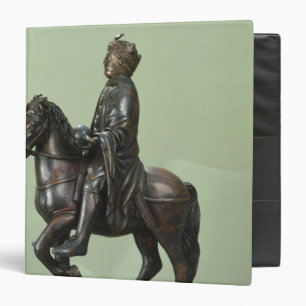 Equestrian statue of Charlemagne 2 3 Ring Binder