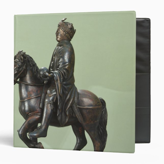 Equestrian statue of Charlemagne 2 3 Ring Binder (Front/Inside)