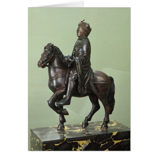 Equestrian statue of Charlemagne 2 Cards (Front)