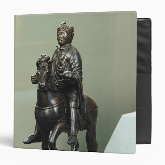 Equestrian statue of Charlemagne Binder (Front/Inside)