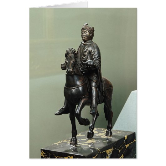 Equestrian statue of Charlemagne Cards (Front)
