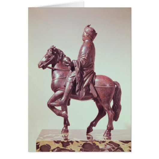 Equestrian statue of Charlemagne Cards (Front)