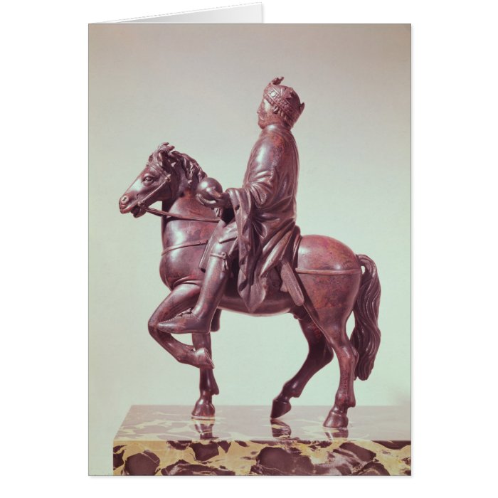 Equestrian statue of Charlemagne Cards