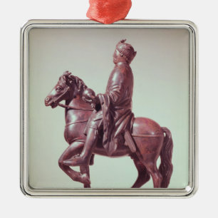 Equestrian statue of Charlemagne Metal Ornament
