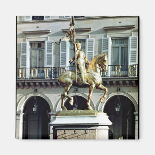 Equestrian statue of Joan of Arc Magnet