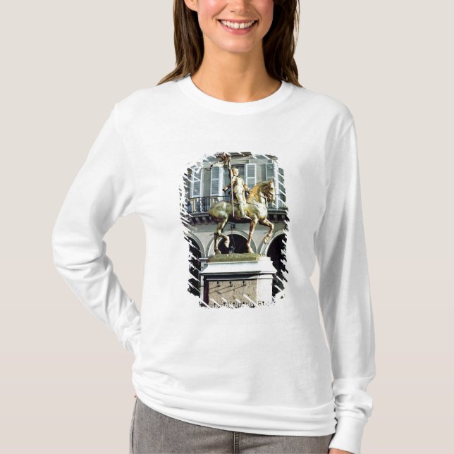 Equestrian statue of Joan of Arc T-Shirt (Front)