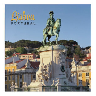 Equestrian statue of King José I, Lisbon Acrylic Print