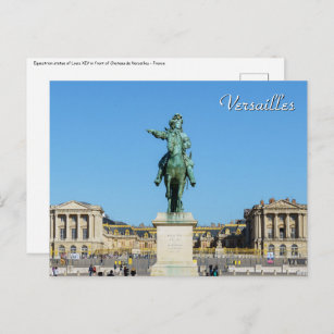 King Louis XIV 14 France Card Maximum Postcard M4