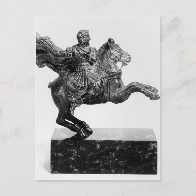 Equestrian statuette of Alexander the Great Postcard (Front)