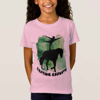 Equestrian Vaulters Defying Gravity T-Shirt