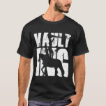 Equestrian Vaulting Horse Riding Dressage Horses R T-Shirt<br><div class="desc">Equestrian Vaulting Horse Riding Dressage Horses Rider Gift</div>