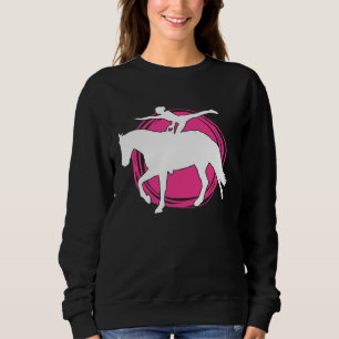 Equestrian Vaulting Horse Vaulters Horse vaulting  Sweatshirt