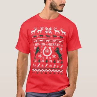 Equestrians Horses Uglyacky family T-Shirt