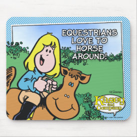 Equestrians Love To... Mouse Pad