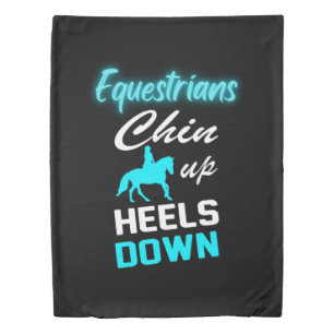 Equestrians Reversible Duvet Cover