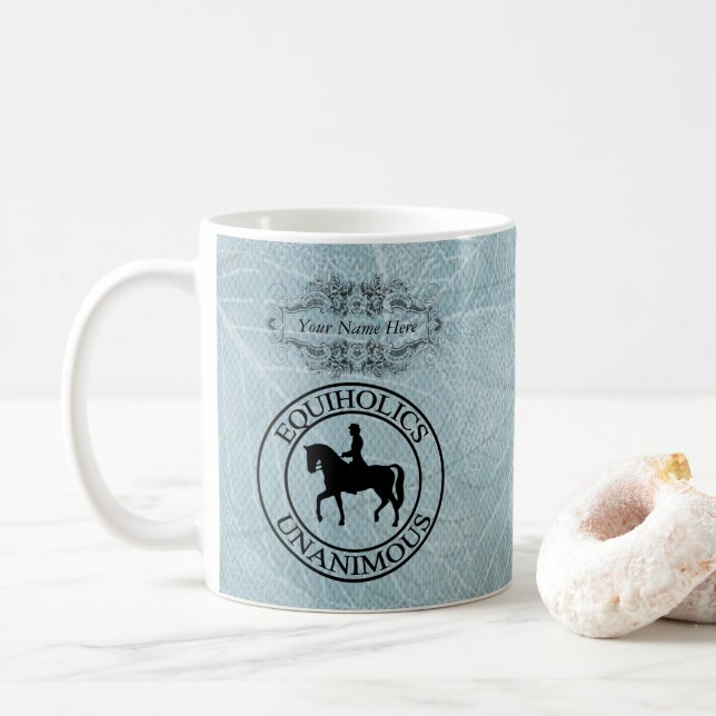 Equiholics Unanimous Coffee Mug (With Donut)