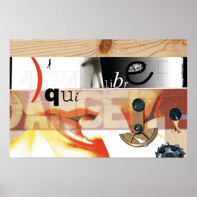 Equilibre: Danger! Poster (Front)