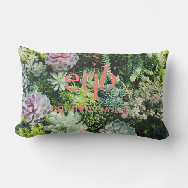 equilibreyaum throw pillow (Front)