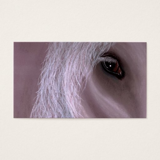 Customizable equine business cards