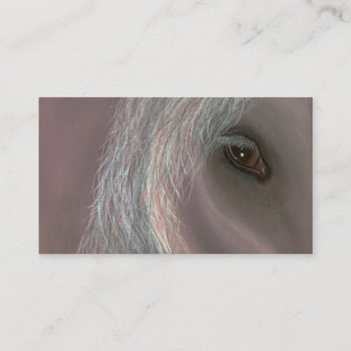 Customizable equine business card templates
