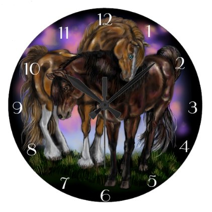 Equine Devotion Clock