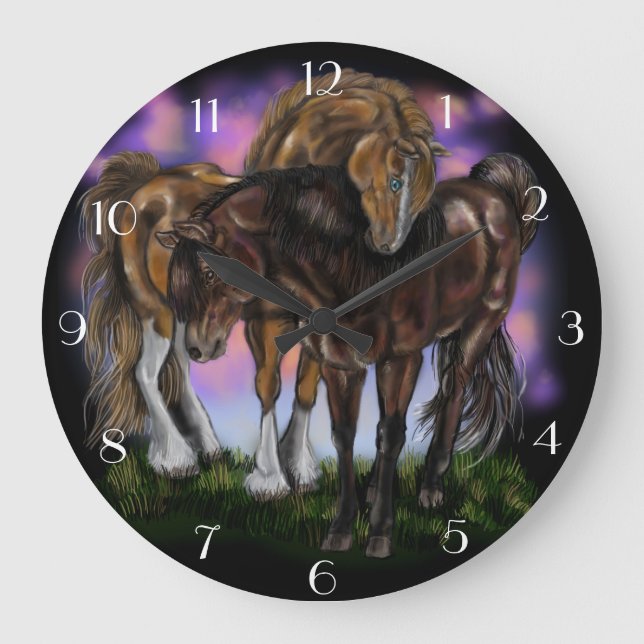 Equine Devotion Clock (Front)