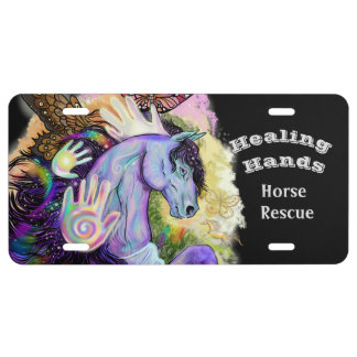 Equine Dreams~ Horse Rescue License Plate
