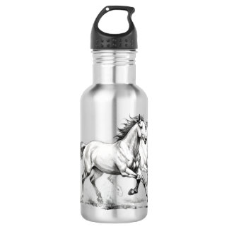 Equine Elegance Stainless Steel Water Bottle