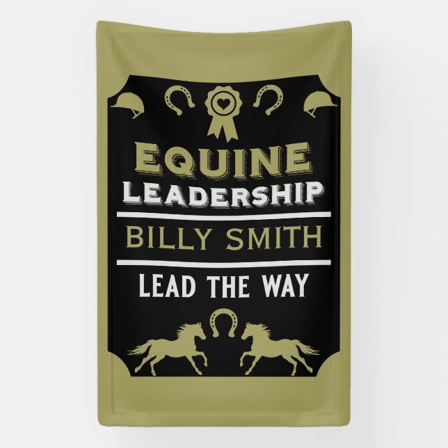 Equine leadership Training Banner (Vertical)