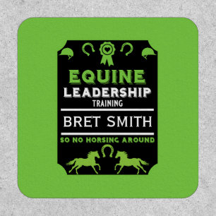 Equine leadership Training Patch
