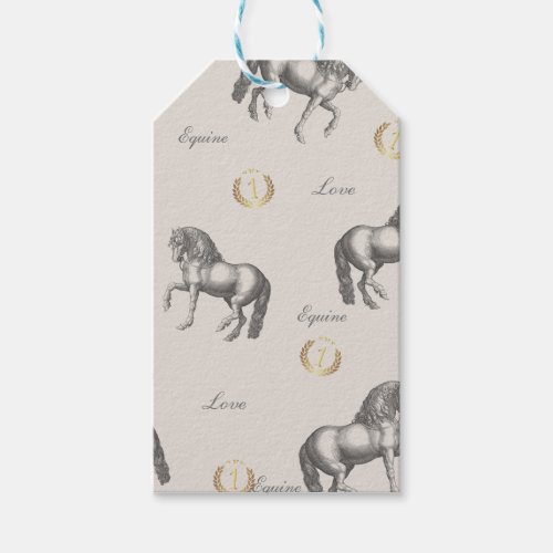 Equine Nobility  Gift Tags