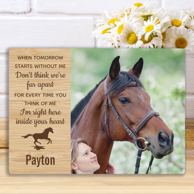 Equine Remembrance Horse Memorial Plaque (Creator Uploaded)
