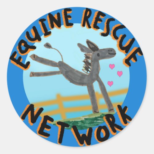 Equine Rescue Network Stickers