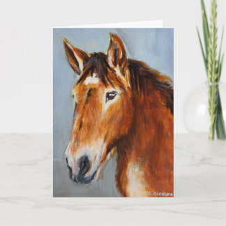 Equine Voices Gulliver Card