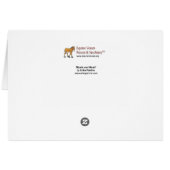 Equine Voices Mystic and Wyatt Card (Back Horizontal)